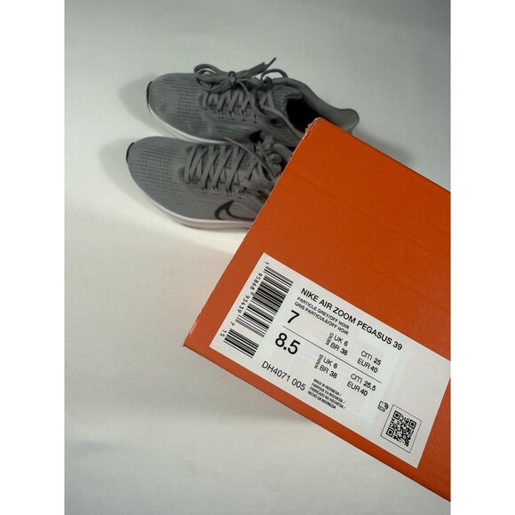 New Nike Air Zoom Pegasus 39 Running Shoes Mens 7 Particle Grey Black DH4071 005 - Picture 10 of 10